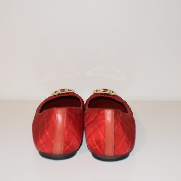 Tory Burch Red Ballet Flats - Picture 5 of 7